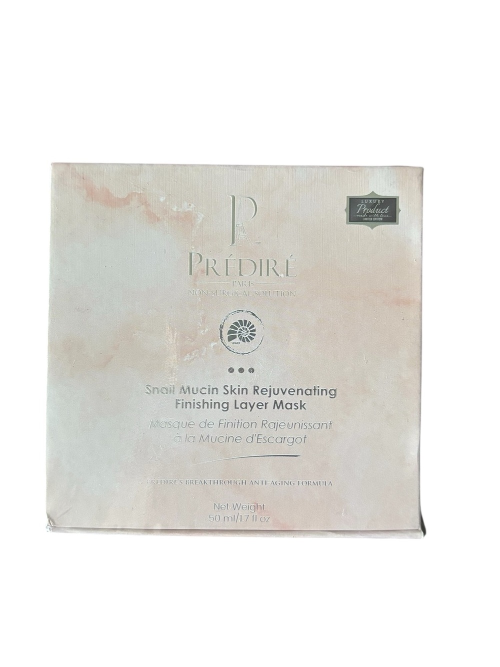 Predire Snail Mucin Finishing Layer Mask